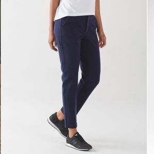 Lululemon City Trek Trouser Ponte deep indigo blue